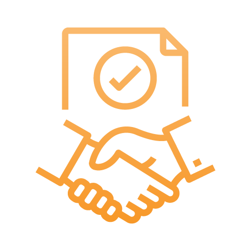 ご契約後すぐに ご利用いただけます。操作方法など引き続きサポートいたします。