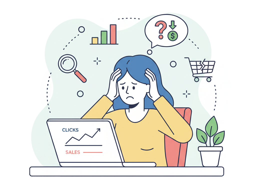 メールの開封率・クリック率が低い