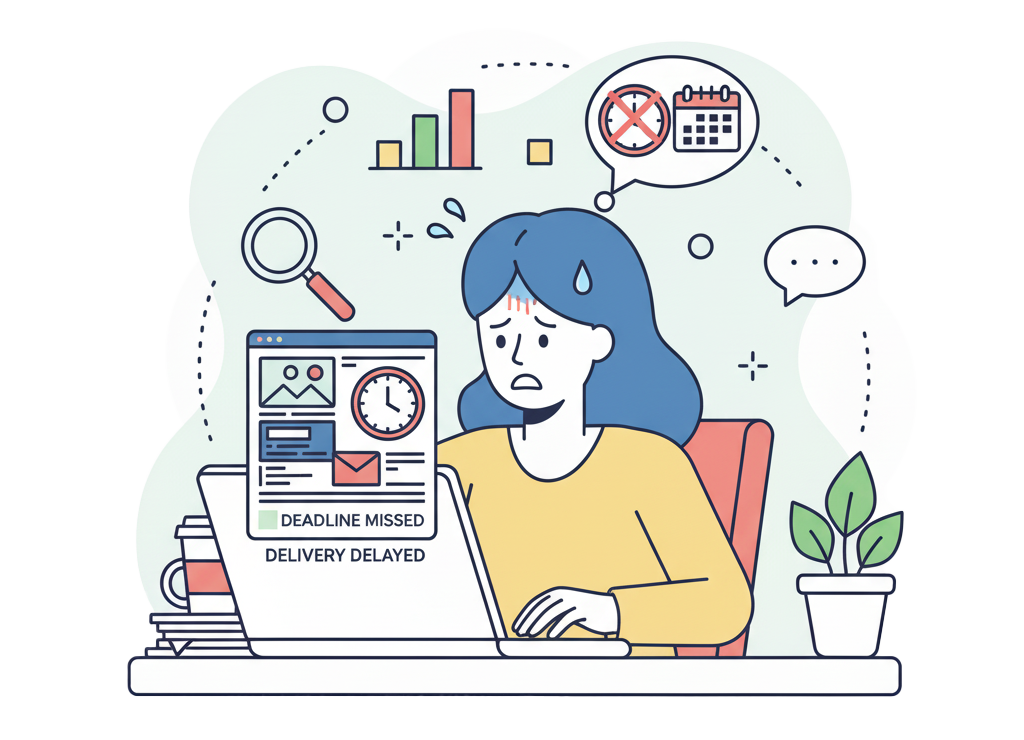 メールの開封率・クリック率が低い